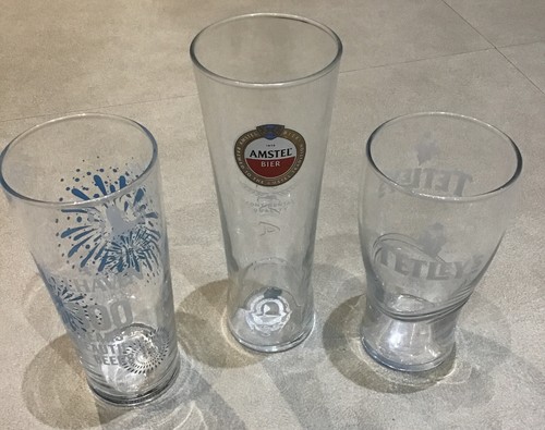 Mixed pint glasses - mixed,