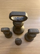 A set of four antique Librasco