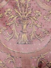 Rich Brown & Gold Brocade