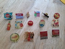 15 x COCA COLA ADVERTISING PIN