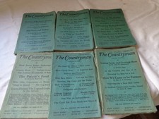 Six Vintage Countryman Magazines - 1947 and 1948 - See Pictures for Details.