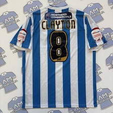 Match Worn Adam Clayton 2012/2013 Huddersfield Town Home Shirt