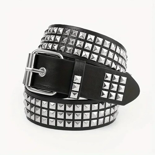 Unisex leather belt row - unisex,
