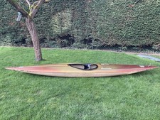 Vintage Fibreglass Canoe With