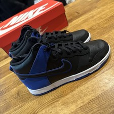   Nike Dunk Hi Retro Se Black/ Hyper Royal-White DD3359 001  Size UK 7.5