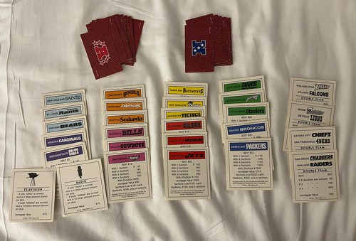 1998 monopoly nfl board - nfl,
