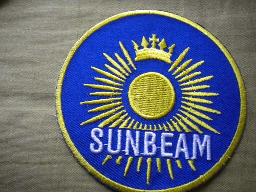 75mm sunbeam logo motoring - logo,
