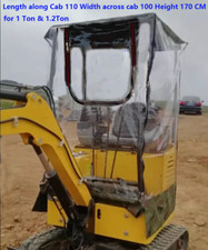 1PC Mini Excavator Rain Cover