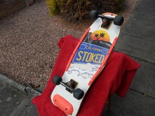Sure grip international stoked complete skateboard 80's all original collectors