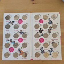 London 2012 olympic 50p coins