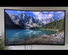 Samsung curved smart tv - 55,
