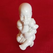 CHARMING ANTIQUE ROYAL COPENHAGEN, BABY WITH TULIPS, ORNAMENT/FIGURE