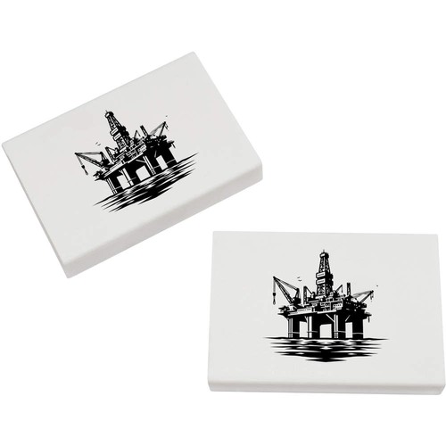 Offshore oil rig erasers - x, 'offshore