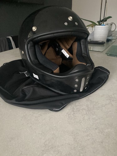 Motorbike open face helmet - motorbike,