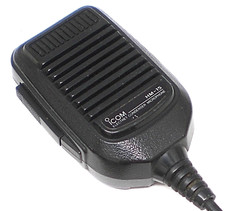 ICOM HM15 ELECTRET CONDENSOR MICROPHONE  WITH BUILT-IN 1750Hz TONE BURST