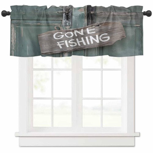 Window valance curtain gone - window,