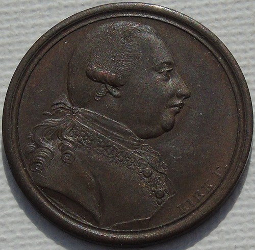 1773 king george - 1773, token