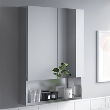 Bathroom Double Door Mirror