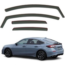 4pcs Wind Deflectors For HONDA CIVIC 5-door Hatchback 2022 2023 2024 2025
