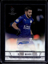 Riyad Mahrez Auto Topps 2016
