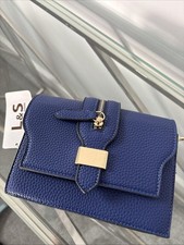 Long & Son Blue Crossbody Bag