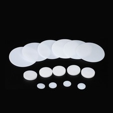 10pcs ptfe plastic solid discs - plastic,