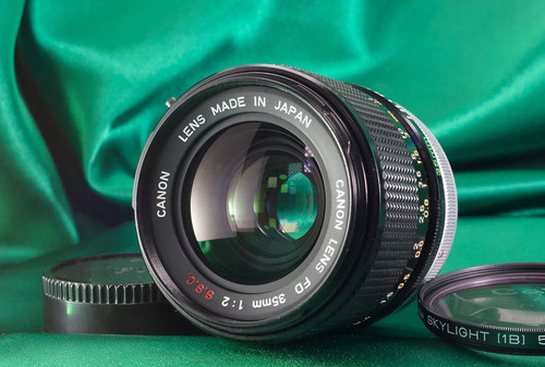Exc canon 35mm f - fd, f/2