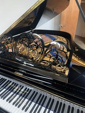 Bluthner Grand Piano With Anniversary Gold Frame - All New