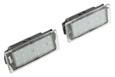 LED LICENCE PLATE LIGHTS FOR RENAULT CLIO III 3D 5D 2005-