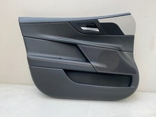 JAGUAR XE X760 FRONT PASSENGER LEFT SIDE DOOR CARD PANEL ORANGE TRIM GX7320163AA