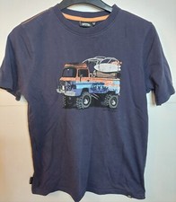 Animal T-Shirt Age 13-14 Off Road 4x4 Blue