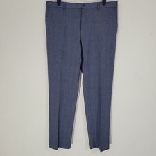 Mens M&S Trousers BlueWaist 38