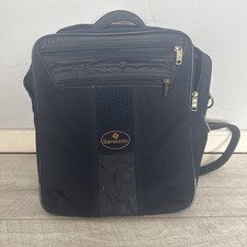 Samsonite Flight / Shoulder Travel Messenger Bag Flight Bag Blue Vintage