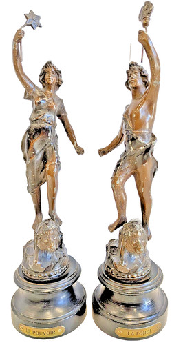 19th century french spelter - french,