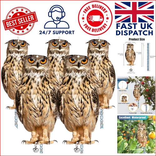 Garden owl bird scare device - owl,