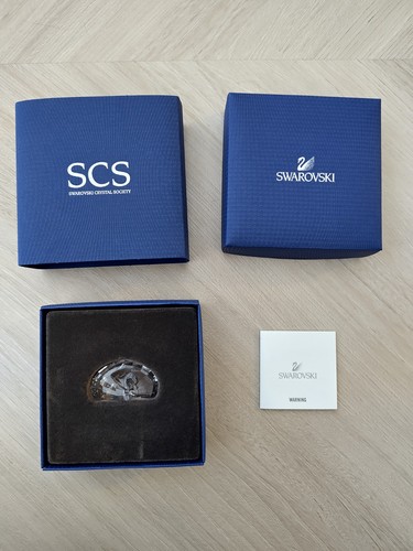 Swarovski peacock paperweight - peacock,