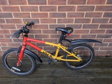 Wild Kids 18" Unisex Bike Yellow/Orange