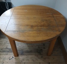 John Lewis Bergerac Solid Oak Dining Table Extending Circular Dining Table