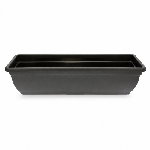 60cm black trough plastic - black,