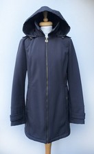 MICHAEL KORS Ladies Parka/Trench Hooded Coat Jacket - Dark Grey - Medium