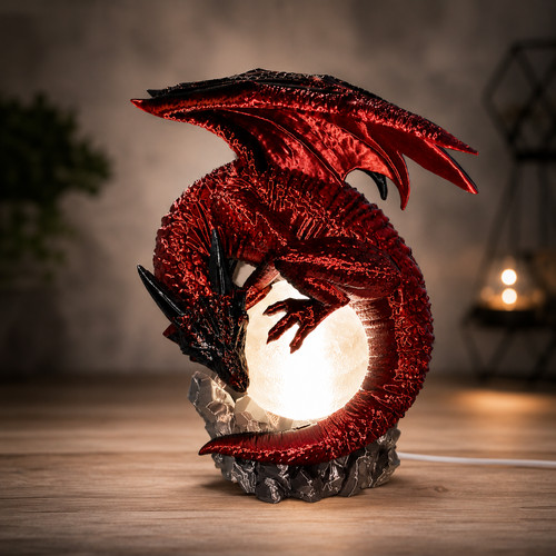 Celestial dragon moon - dragon, lamp