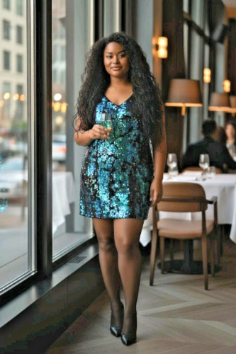 Forever mini dress - 21, sequin