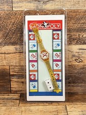 Vintage 2000 Hasbro Monopoly Wrist Watch New Old Stock Sealed In Package