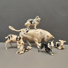 Vintage Dog & Cow Family Farm