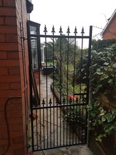 METAL GATE, SIDE GATE