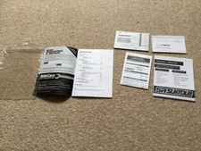 APOLLO MOUNTAIN BIKE HANDBOOK IN PLASTIC WALLET ( new other)