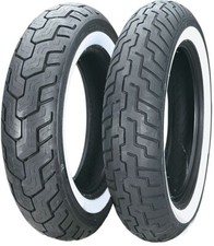Dunlop D404 71H Wide Whitewall