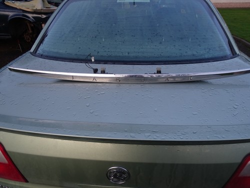 Jaguar type x400 rear - x, chrome