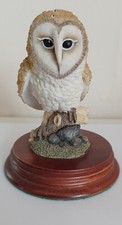 The Leonardo Collection Nature Studies Mounted Owl Ornament 1994 5 Inches