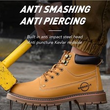 Men steel toe safety - steel,